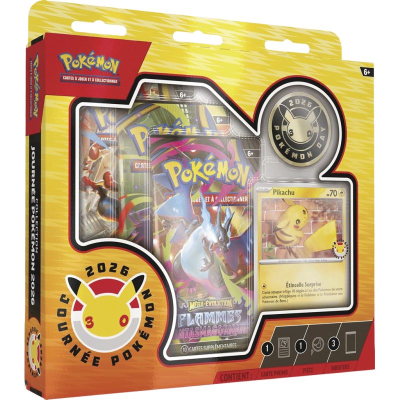 Tripack - Pokémon Day - 30 ANS - ME01/ME02 - Français