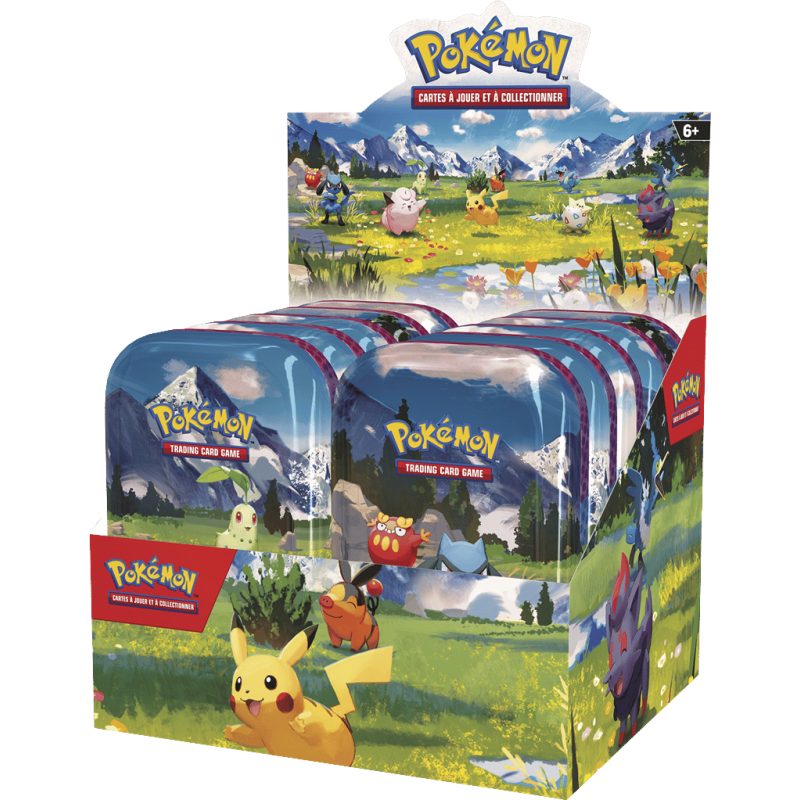 Pokémon - Display de 10 Mini-tin - Héros Transcendants – ME2.5 – Français