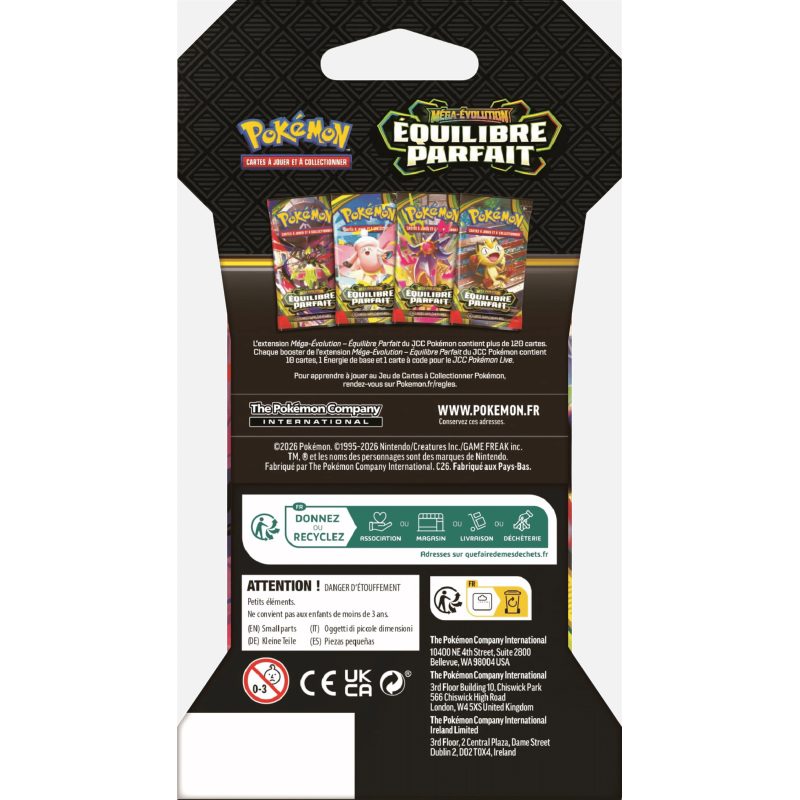 Pokémon - Blister - Équilibre Parfait - ME03 - Français