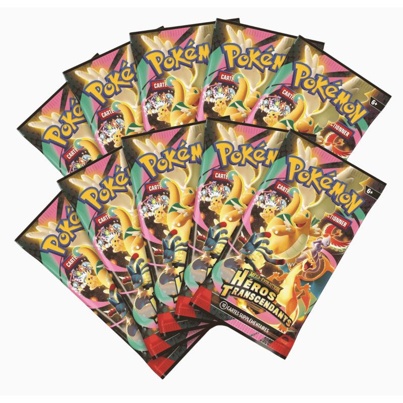 Pokemon - Coffret - Collection Poster Premium - Méga-Lucario - Héros Transcendants - ME2.5 - Français