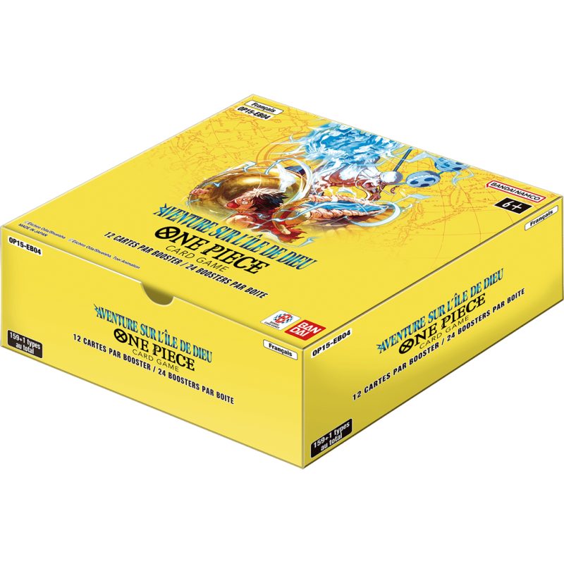 One Piece - Display - Aventure sur l'Île de Dieu - OP15 - Français