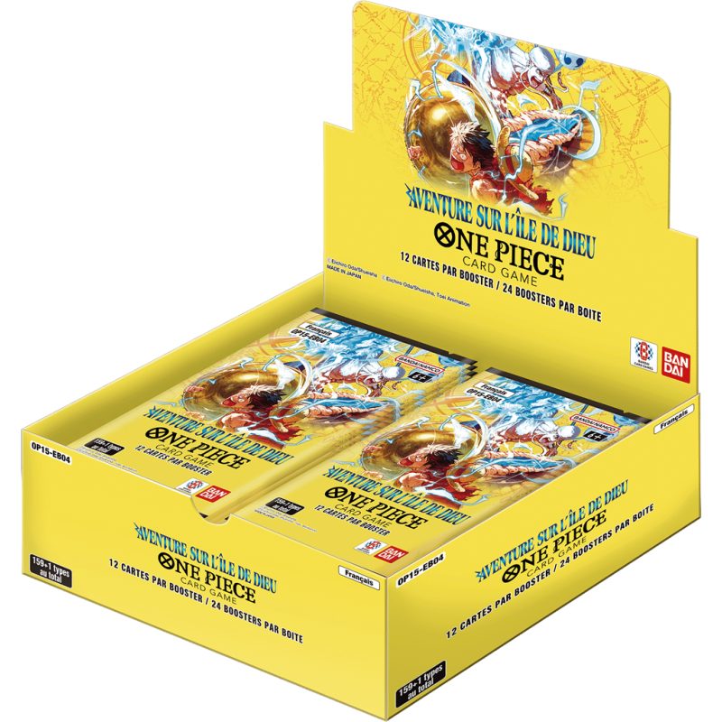 One Piece - Display - Aventure sur l'Île de Dieu - OP15 - Français