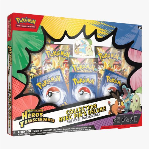 Pokemon - Coffret - Collection avec Pin's Deluxe - Héros Transcendants - ME2.5 - Français