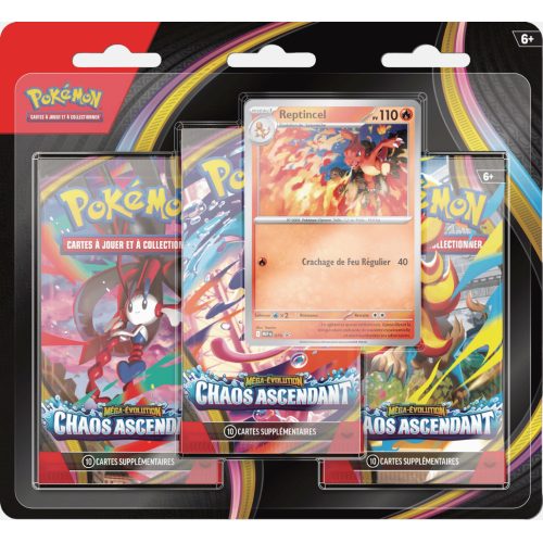 Pokémon - Tripack - Chaos Ascendant - ME04 - Français