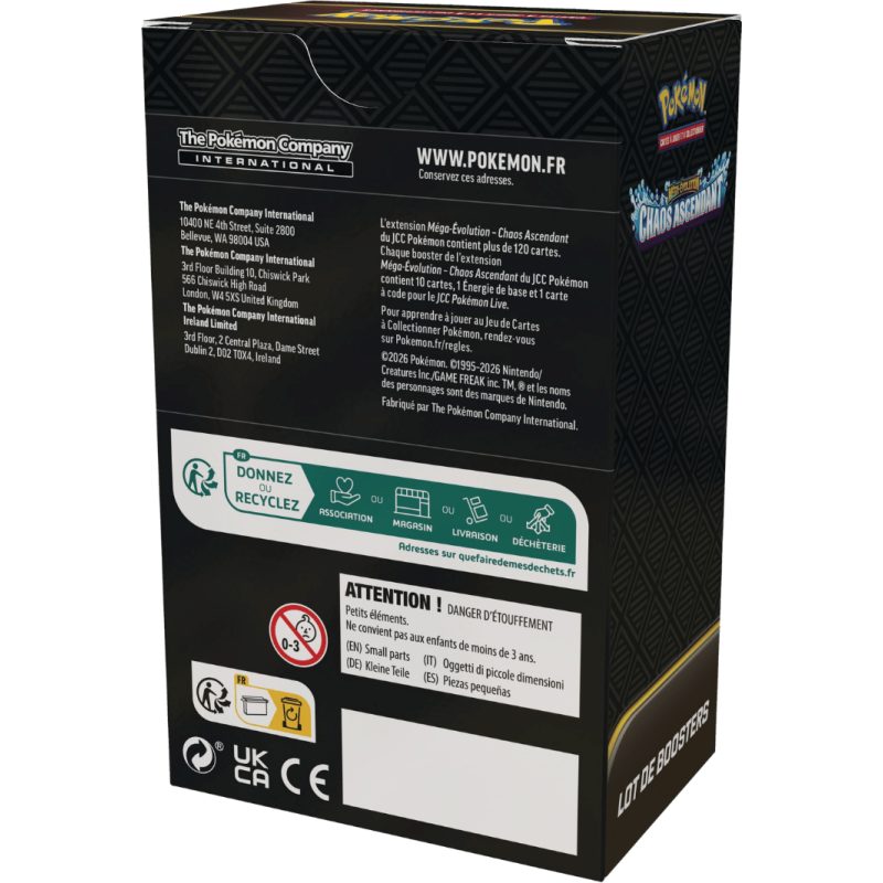 Pokémon - Bundle - Chaos Ascendant - ME04 - Français