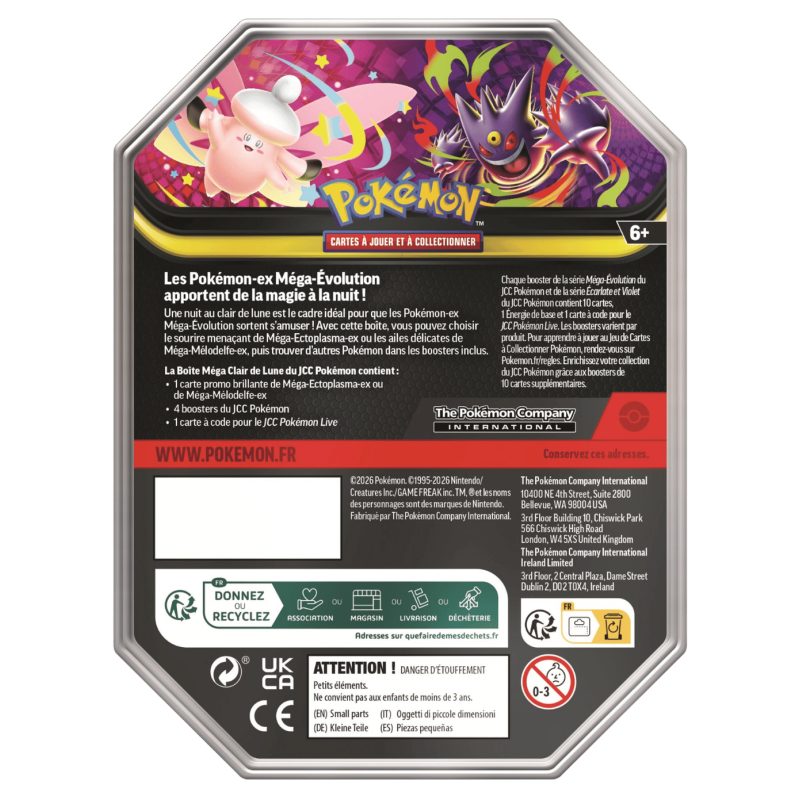 Pokémon – Pokébox – Méga-Ectoplasma ex– Français