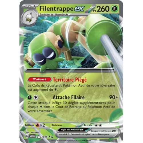 Filentrappe-ex - 019/198 - EX - Écarlate et Violet