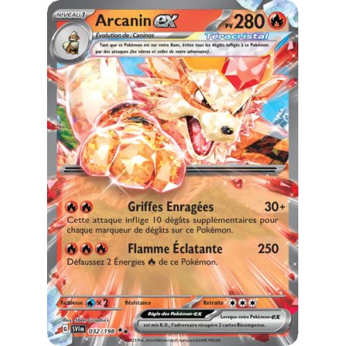 Arcanin-ex - 032/198 - EX - Écarlate et Violet