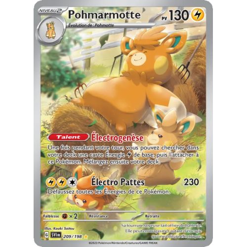 Pohmarmotte - 209/198 - AR - Écarlate et Violet
