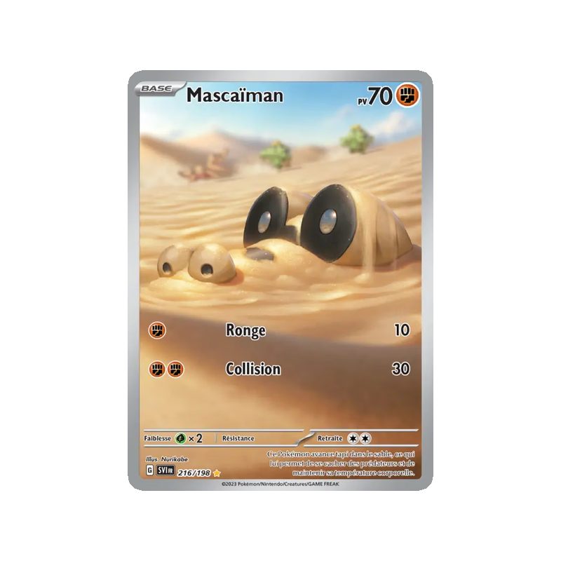 Mascaïman - 216/198 - AR - Écarlate et Violet