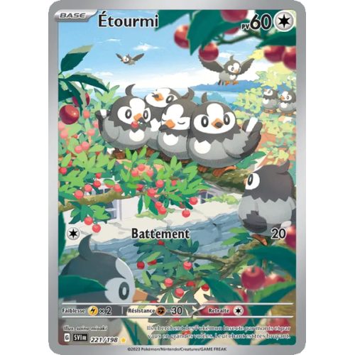 Étourmi - 221/198 - AR - Écarlate et Violet