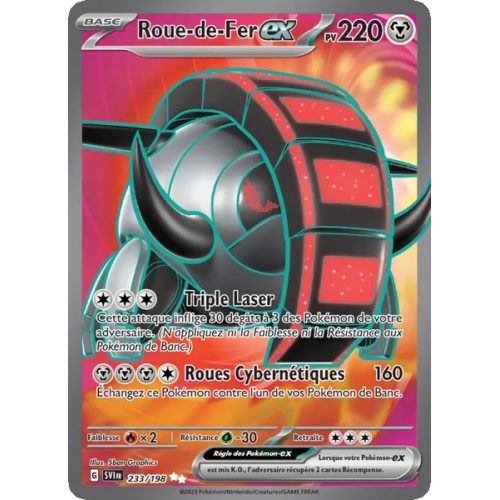 Roue-de-Fer-ex - 233/198 - Ultra Rare - Écarlate et Violet