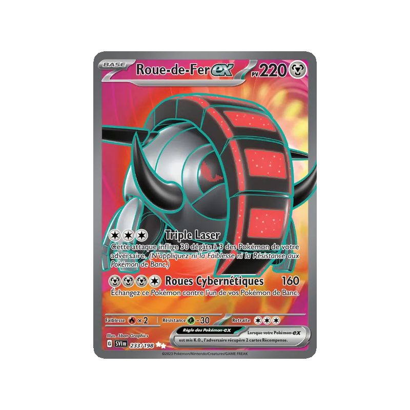 Roue-de-Fer-ex - 233/198 - Ultra Rare - Écarlate et Violet