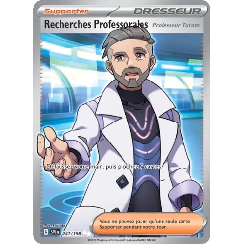 Recherches Professorales - 241/198 - Ultra Rare - Écarlate et Violet