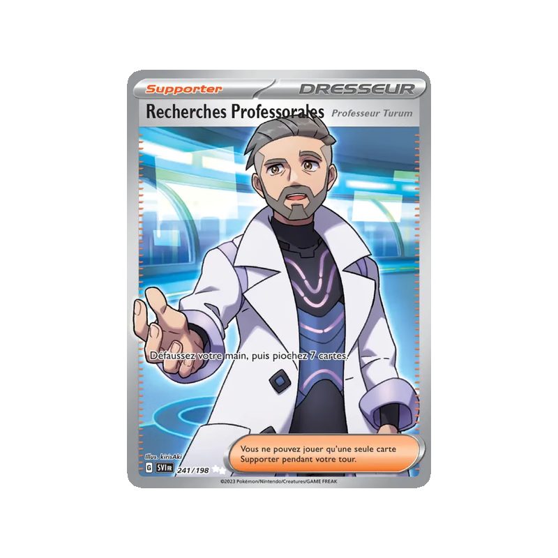 Recherches Professorales - 241/198 - Ultra Rare - Écarlate et Violet