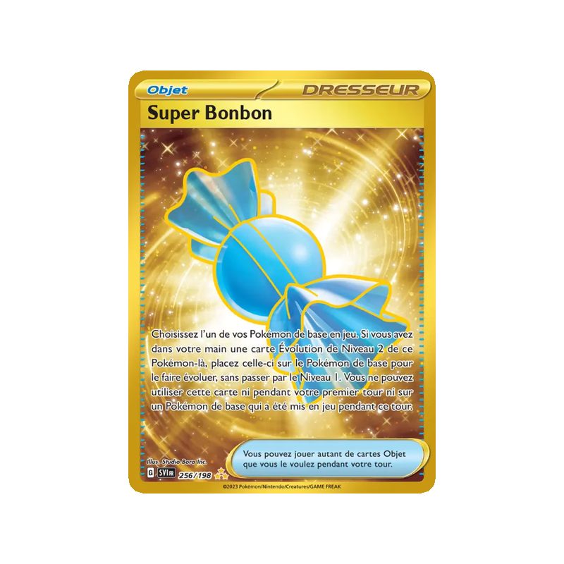 Super Bonbon - 256/198 - Hyper rare - Écarlate et Violet