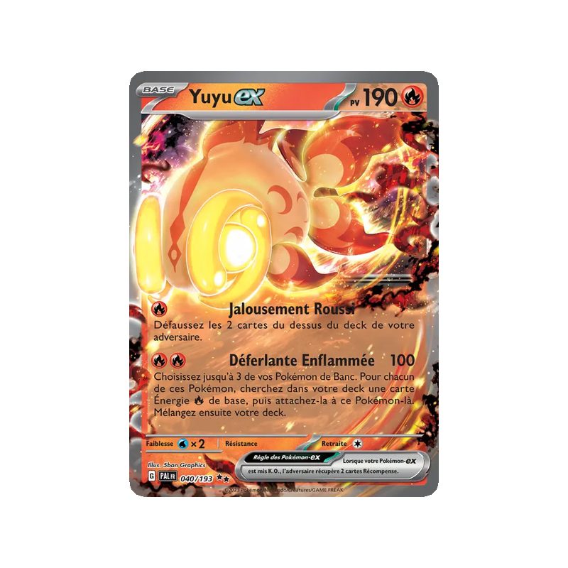 Yuyu-ex - 040/193 - EX - Évolutions à Paldea