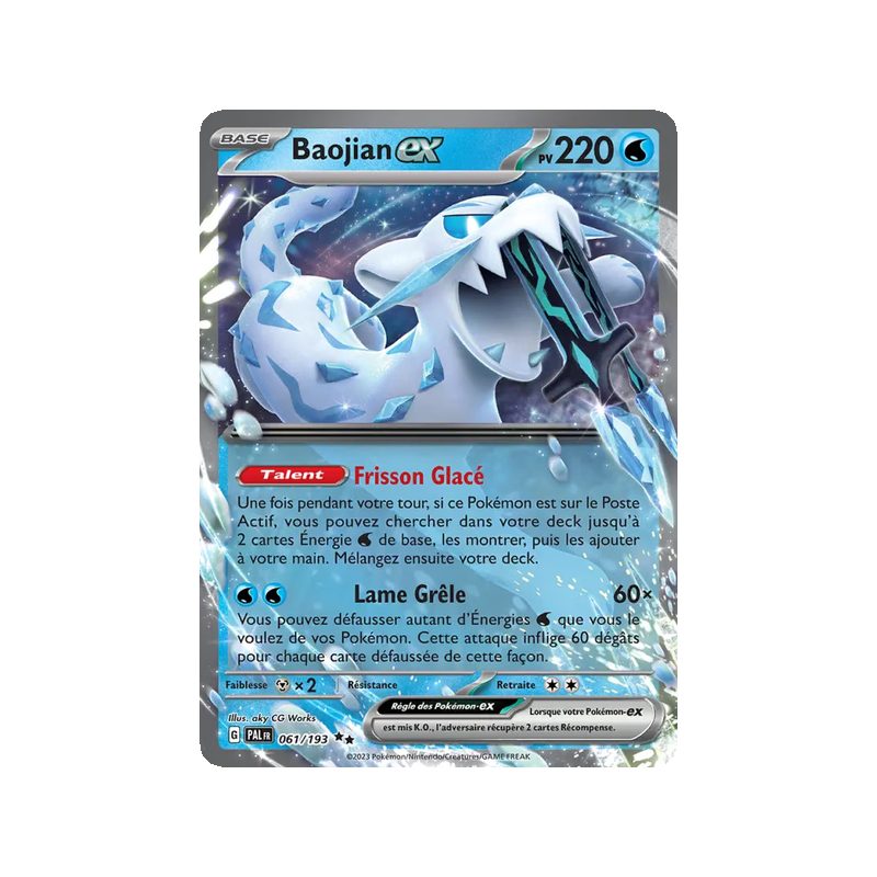 Baojian-ex - 061/193 - EX - Évolutions à Paldea