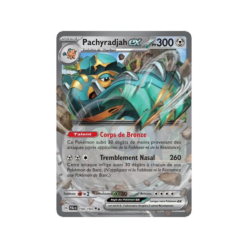 Pachyradjah-ex - 150/193 - EX - Évolutions à Paldea