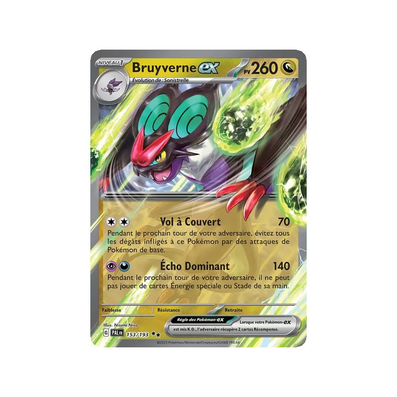Bruyverne-ex - 153/193 - EX - Évolutions à Paldea