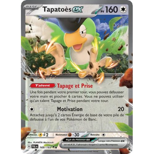 Tapatoès-ex - 169/193 - EX - Évolutions à Paldea
