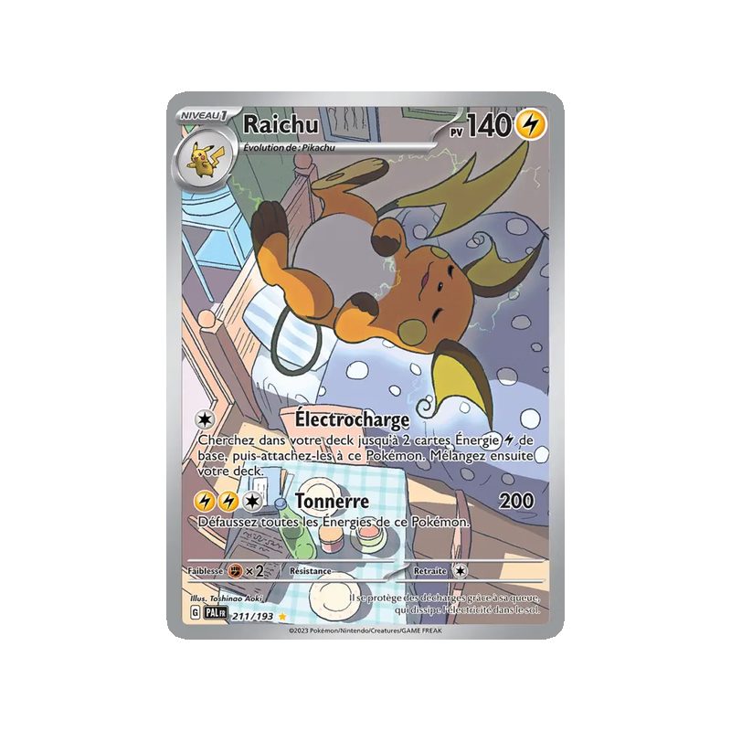 Raichu - 211/193 - AR - Évolutions à Paldea