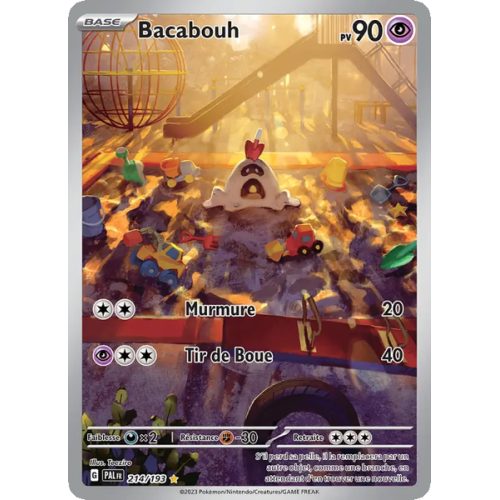 Bacabouh - 214/193 - AR - Évolutions à Paldea