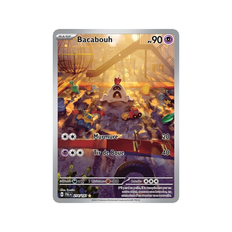 Bacabouh - 214/193 - AR - Évolutions à Paldea