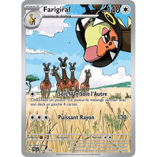Farigiraf - 228/193 - AR - Évolutions à Paldea