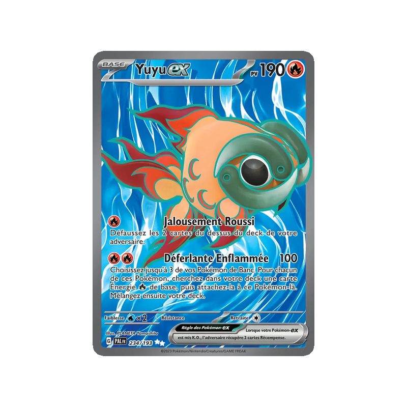 Yuyu-ex - 234/193 - Ultra Rare - Évolutions à Paldea
