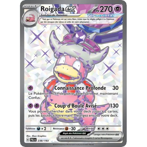 Roigada-ex - 238/193 - Ultra Rare - Évolutions à Paldea