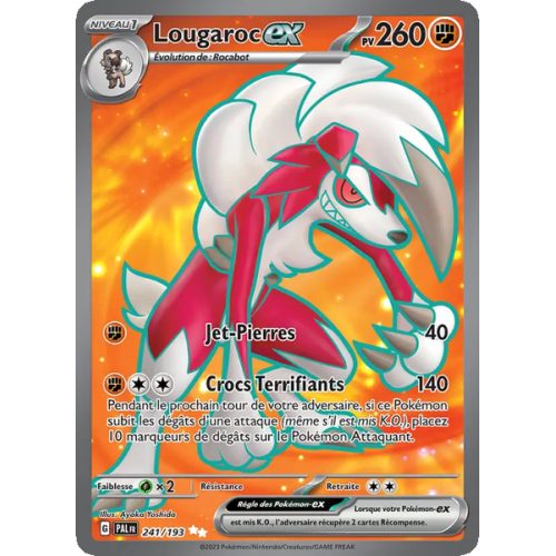 Lougaroc-ex - 241/193 - Ultra Rare - Évolutions à Paldea