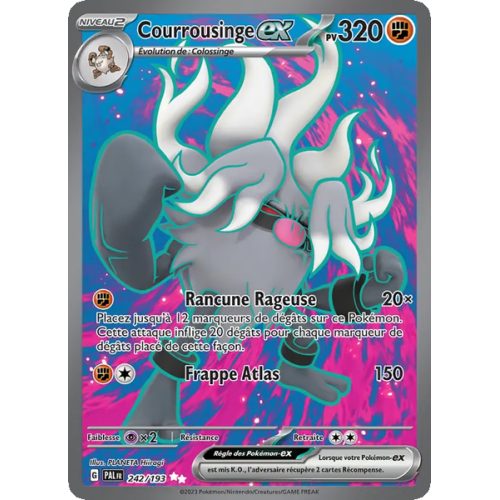 Courrousinge-ex - 242/193 - Ultra Rare - Évolutions à Paldea