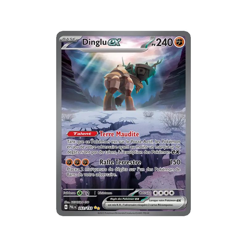 Dinglu-ex - 263/193 - Alternative - Évolutions à Paldea