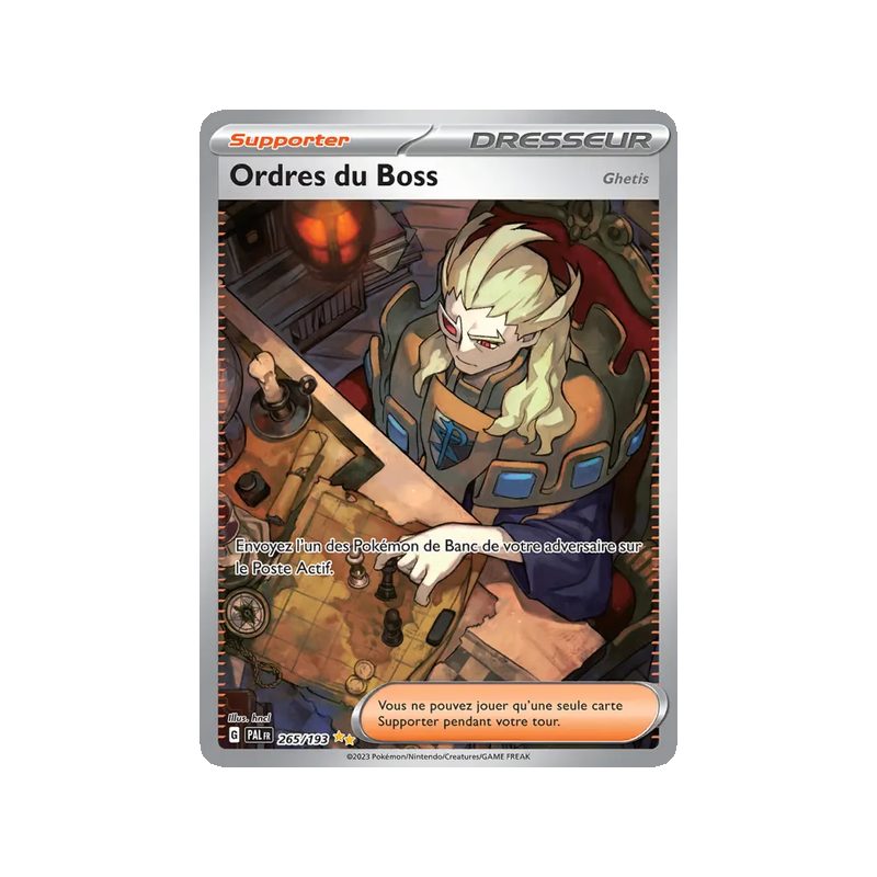 Ordres du Boss - 265/193 - Alternative - Évolutions à Paldea