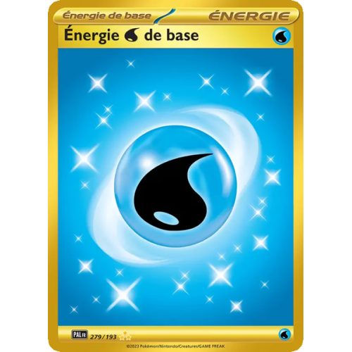 Énergie Water de base - 279/193 - Hyper rare - Évolutions à Paldea