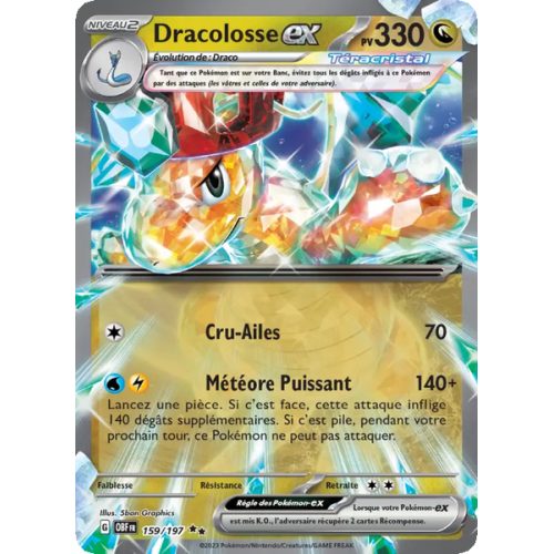 Dracolosse-ex - 159/197 - EX - Flammes Obsidiennes
