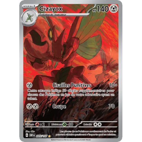 Cizayox - 205/197 - AR - Flammes Obsidiennes