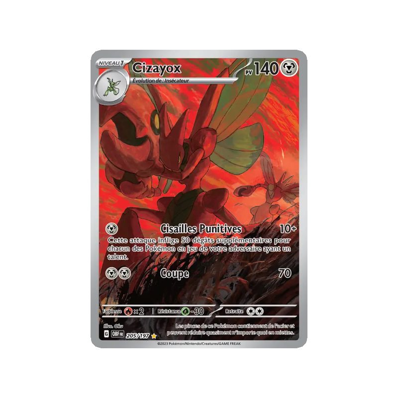 Cizayox - 205/197 - AR - Flammes Obsidiennes