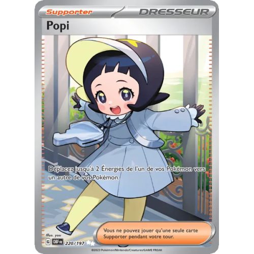 Popi - 220/197 - Ultra Rare - Flammes Obsidiennes