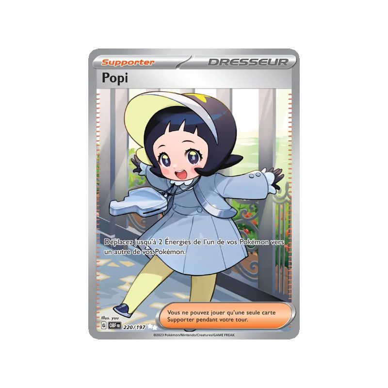 Popi - 220/197 - Ultra Rare - Flammes Obsidiennes