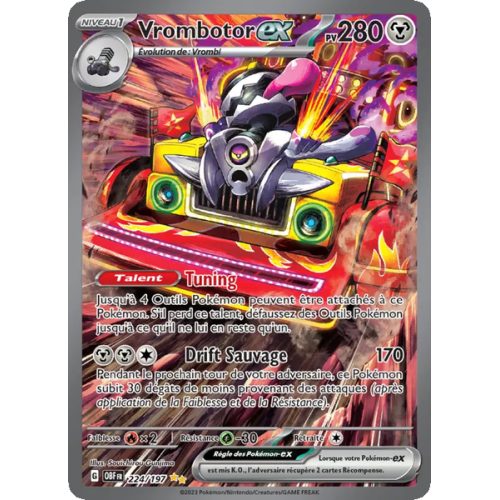 Vrombotor-ex - 224/197 - Alternative - Flammes Obsidiennes