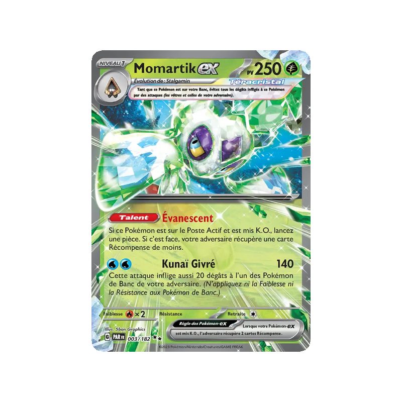 Momartik-ex - 003/182 - EX - Faille Paradoxe