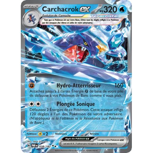 Carchacrok-ex - 038/182 - EX - Faille Paradoxe