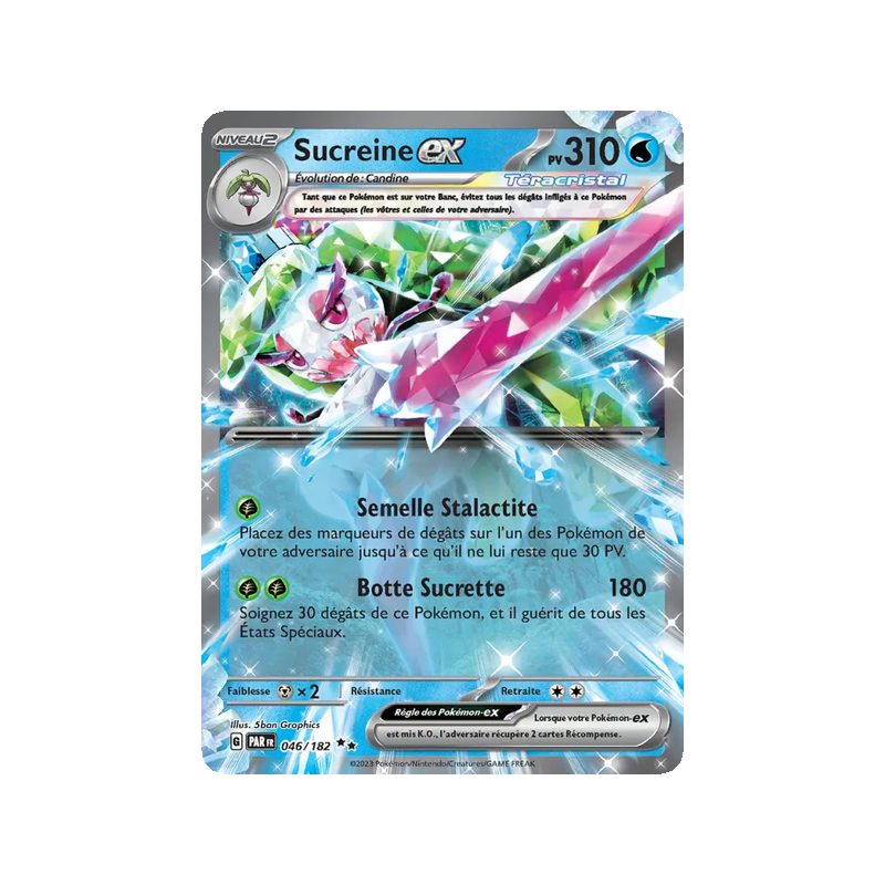 Sucreine-ex - 046/182 - EX - Faille Paradoxe