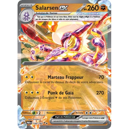 Salarsen-ex - 100/182 - EX - Faille Paradoxe