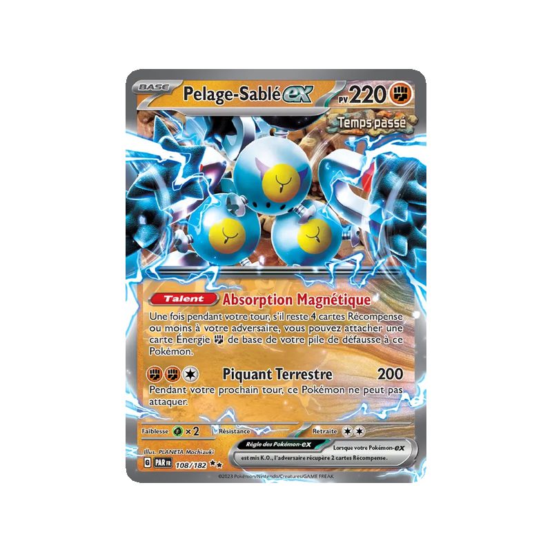Pelage-Sablé-ex - 108/182 - EX - Faille Paradoxe