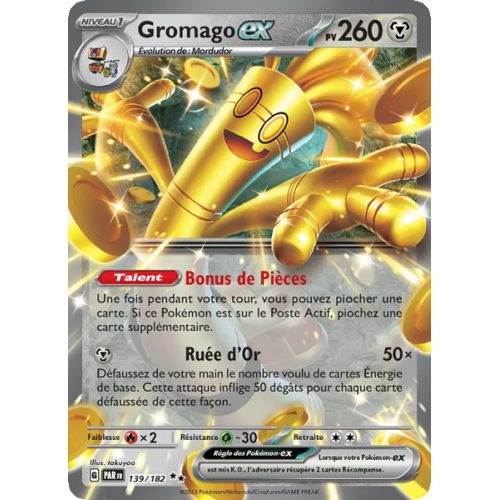 Gromago-ex - 139/182 - EX - Faille Paradoxe