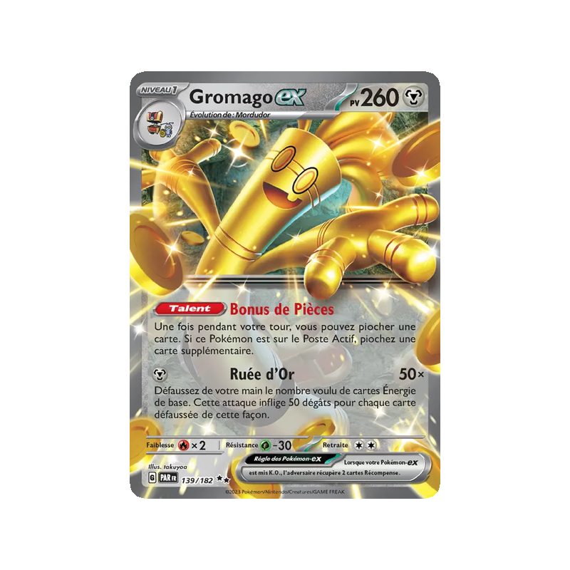 Gromago-ex - 139/182 - EX - Faille Paradoxe