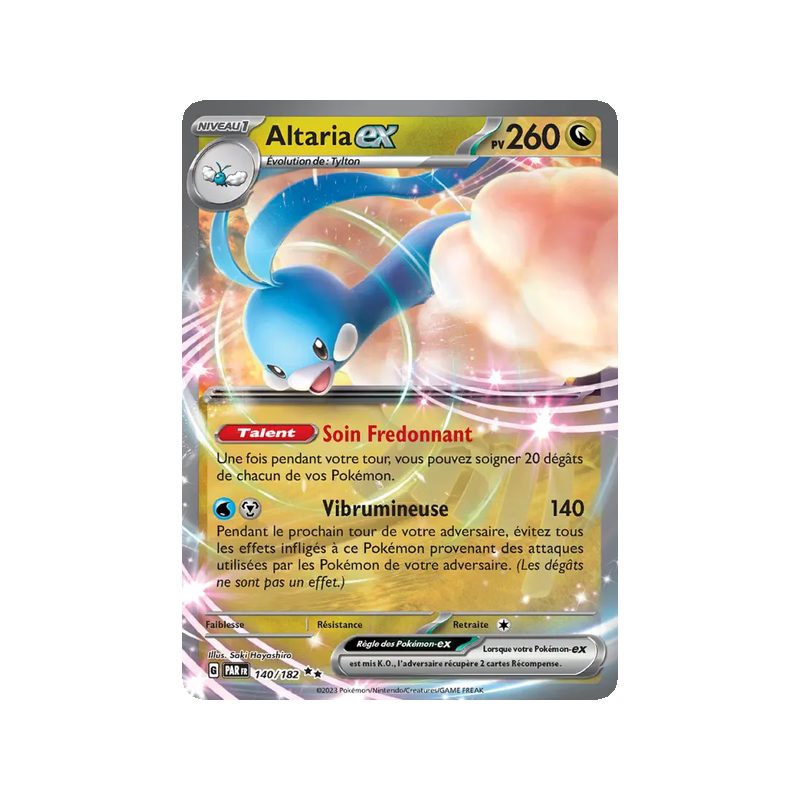 Altaria-ex - 140/182 - EX - Faille Paradoxe